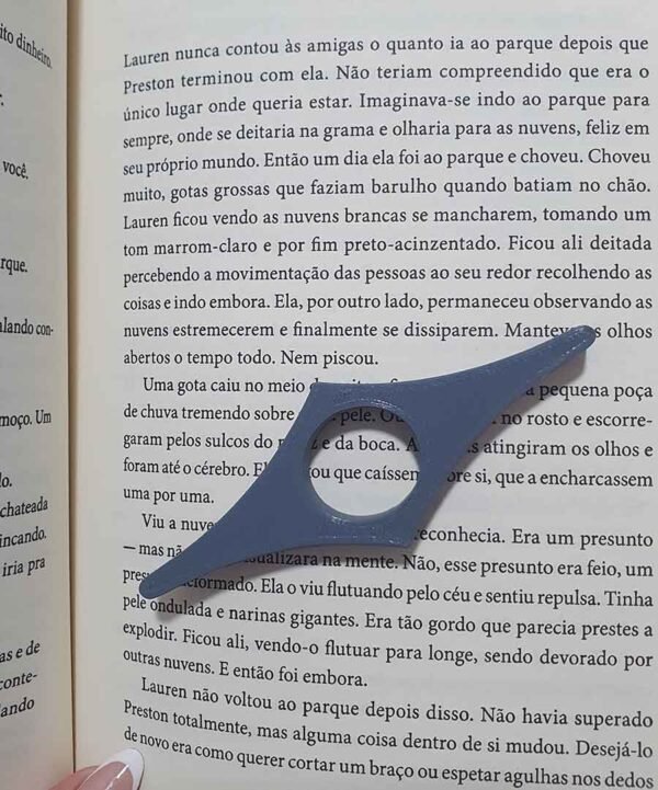 Kit 5 Anéis para Leitura Bibliocanto Livro Suporte para Livros Apoio - Imagem 2