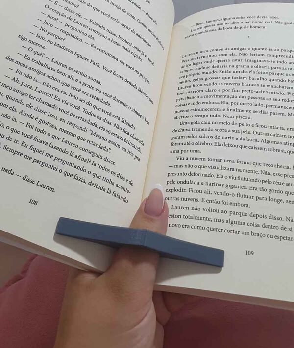 Kit 5 Anéis para Leitura Bibliocanto Livro Suporte para Livros Apoio