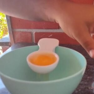Separador de Gema Clara de Ovo/ Utensílio de Cozinha Fácil Filtro